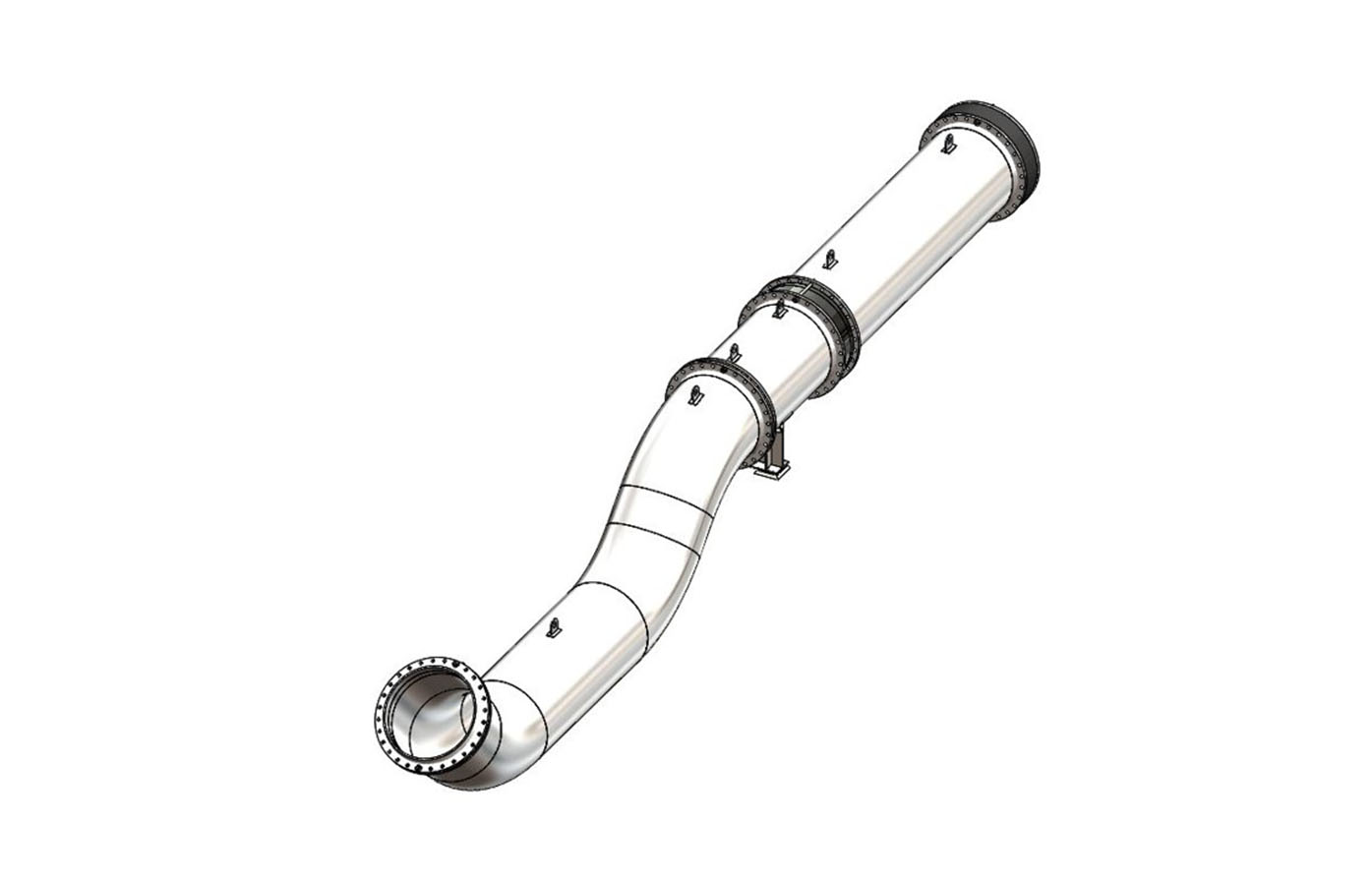 Tuyauteries DN2000 – Conduit eau pour centrale thermique